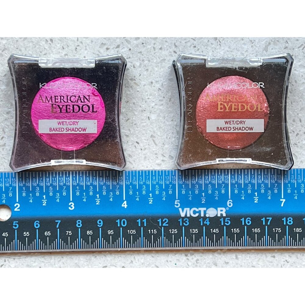 Kleancolor American Eyedol Wet/Dry Baked Eyeshadow Set Burgundy & Fuchsia